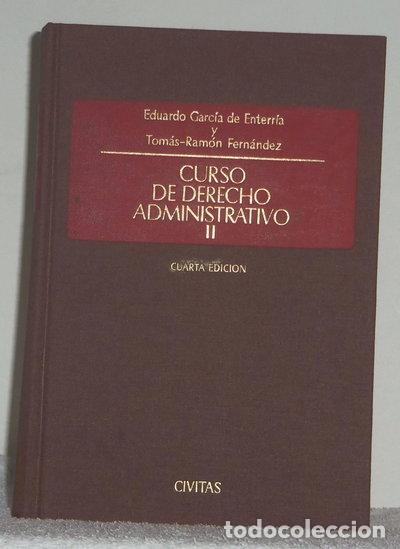 books: Curso de derecho administrativo II- 9788447002573