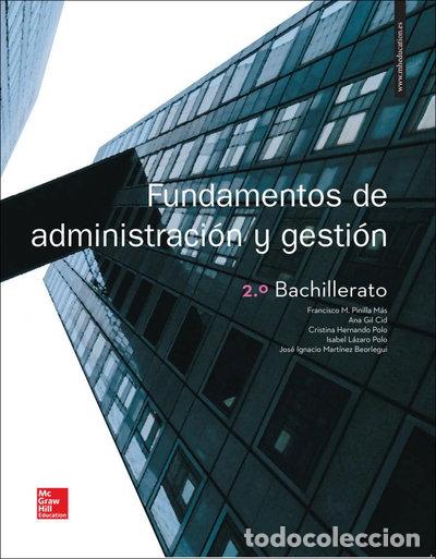 Libros: Fundamentos de administraci&oacute;n y gesti&oacute;n 2.&ordm; Bachillerato- 9788448612405