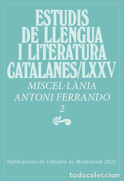 Libros: Miscel&middot;l&agrave;nia Antoni Ferrando, 2- 9788491911777