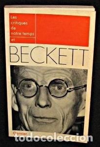 books: Les critiques de notre temps et Beckett- 9782737001468