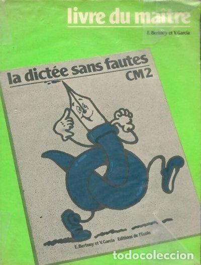 Libros: La dict&eacute;e sans fautes C.M. 2, livre du ma&icirc;tre- 9782211648905