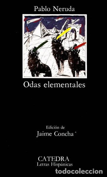 Libros: Odas elementales- 9788437603667