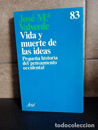 Livros em segunda m&atilde;o: Vida y muerte de las ideas- 9788434410831