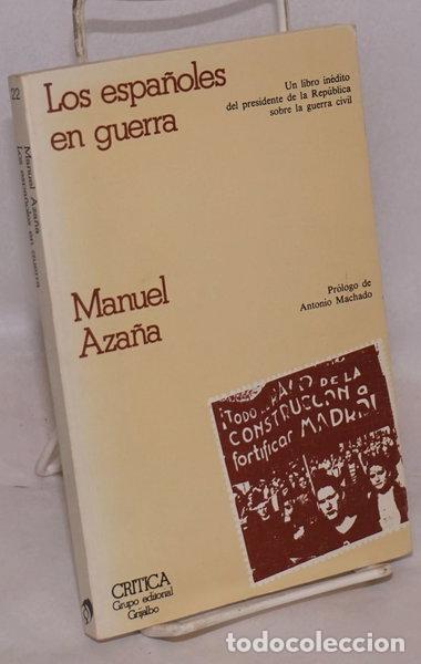 Livros em segunda m&atilde;o: Los espa&ntilde;oles en guerra- 9788474230260