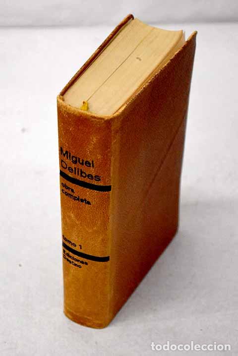 Libros: Obra completa, tomo I.- Delibes, Miguel