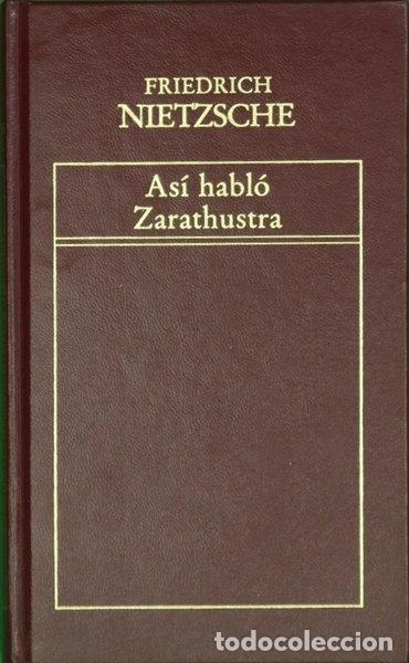 Libros: As&iacute; habl&oacute; Zaratustra- 9788475300412
