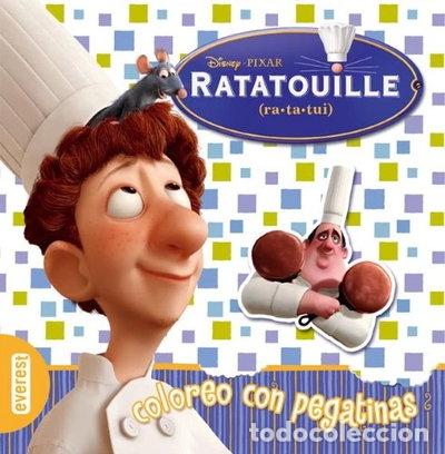 books: Ratatouille. Coloreo con pegatinas- 9788424158941