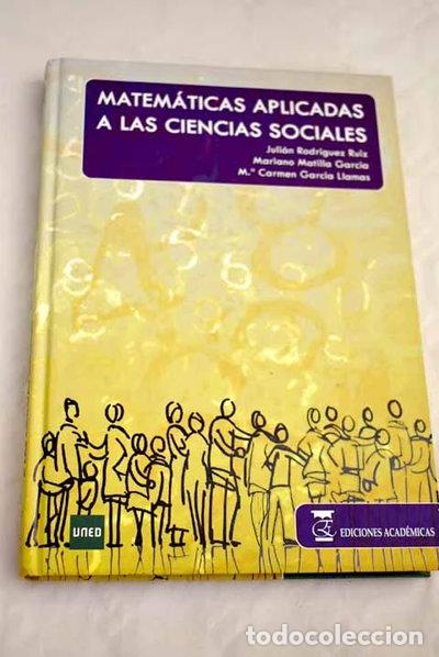 Livros em segunda m&atilde;o: Matem&aacute;ticas aplicadas a las ciencias sociales- 9788492477289