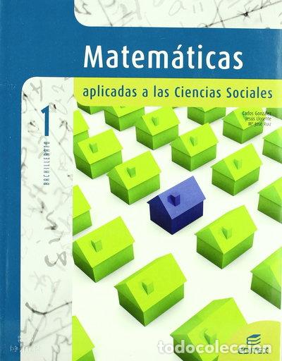 B&uuml;cher: Matem&aacute;ticas aplicadas a Ciencias Sociales 1&ordm; Bachillerato- 9788497713443