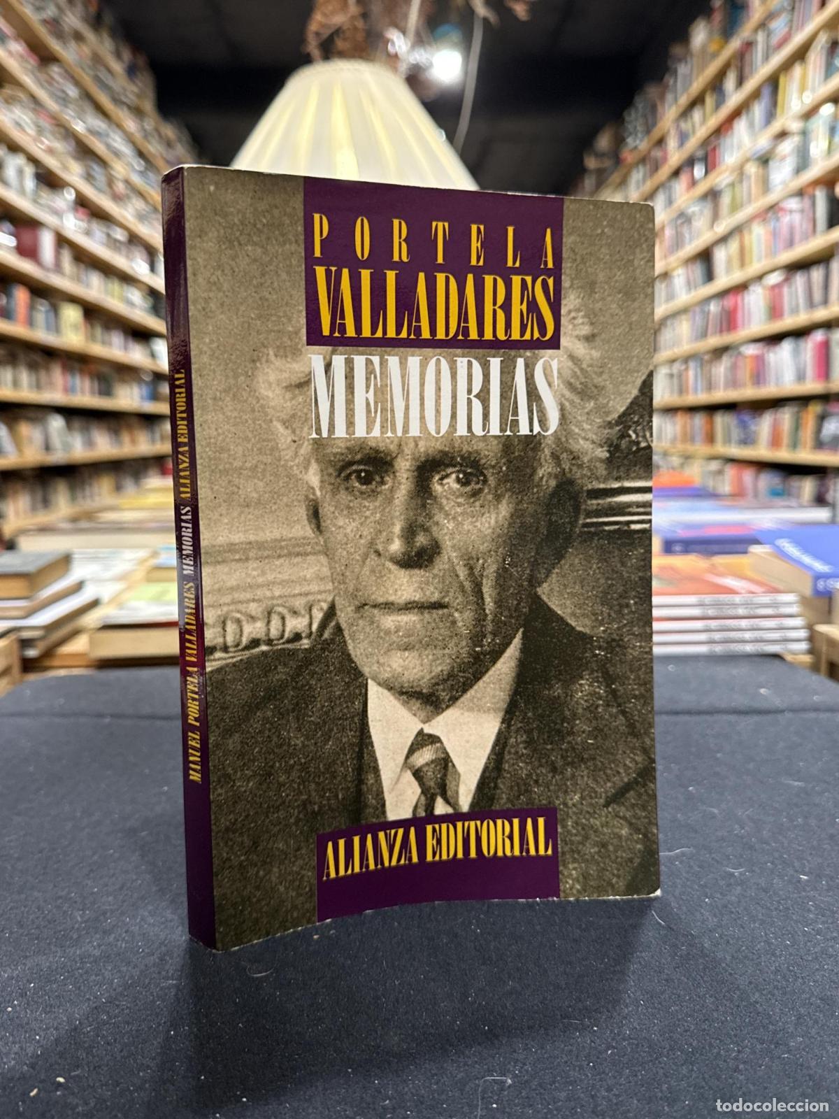 Libri di seconda mano: Memorias - Manuel Portela Valladares