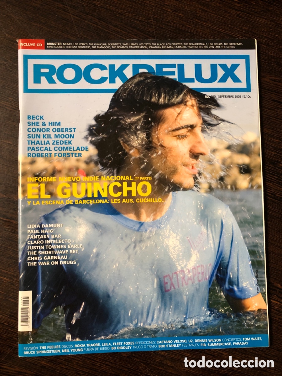 Libros: REVISTA MUSICAL ROCKDELUXE septiembre 2008