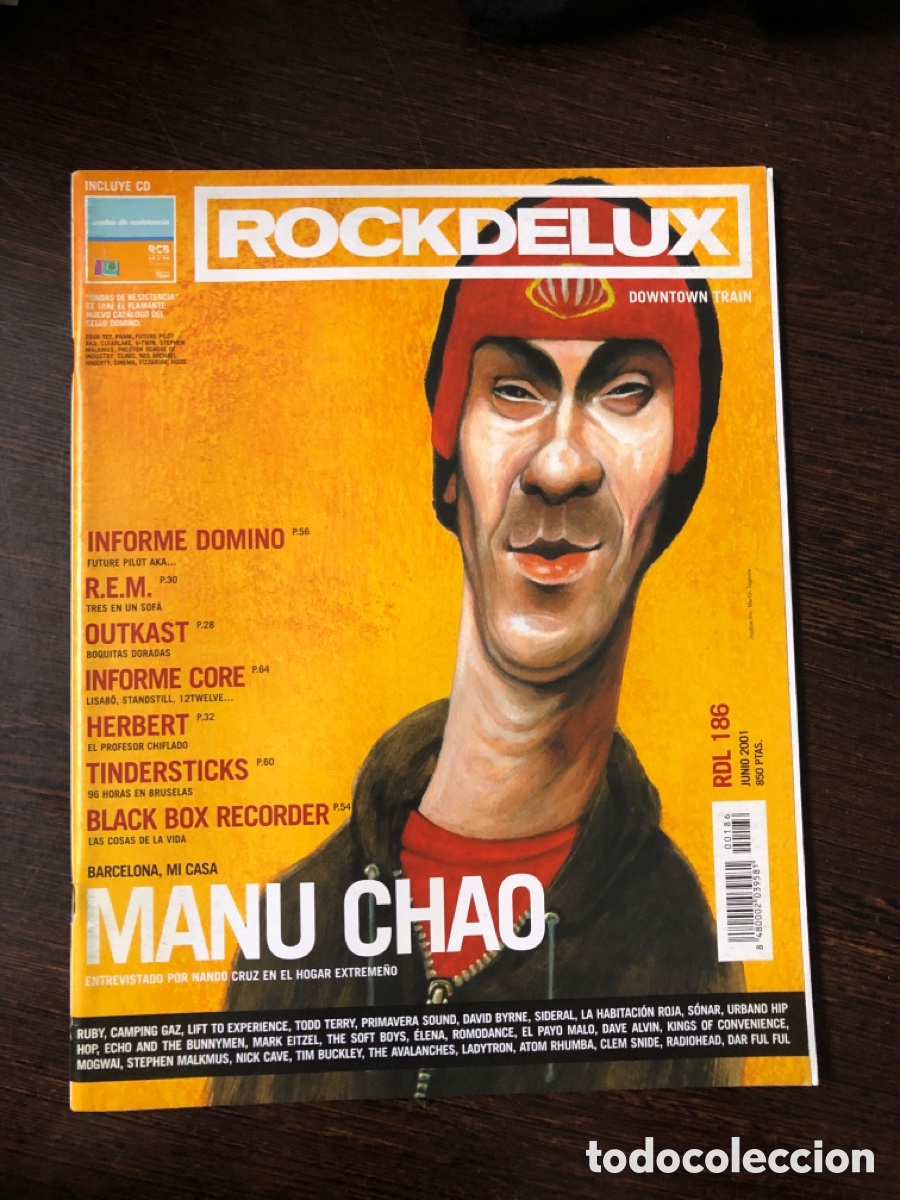 Libros: REVISTA MUSICAL ROCKDELUXE downtown train