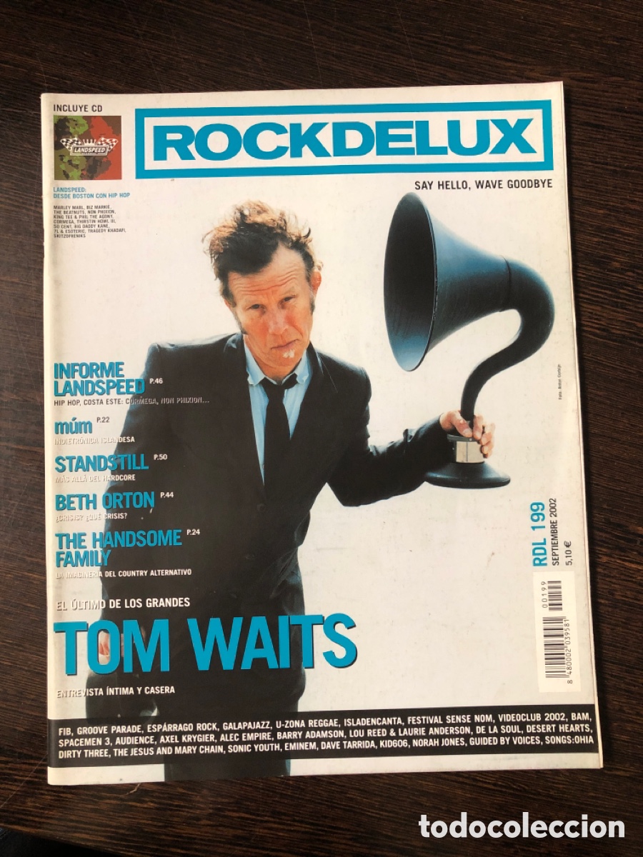 Libros: REVISTA MUSICAL ROCKDELUXE say hello wave goodbye