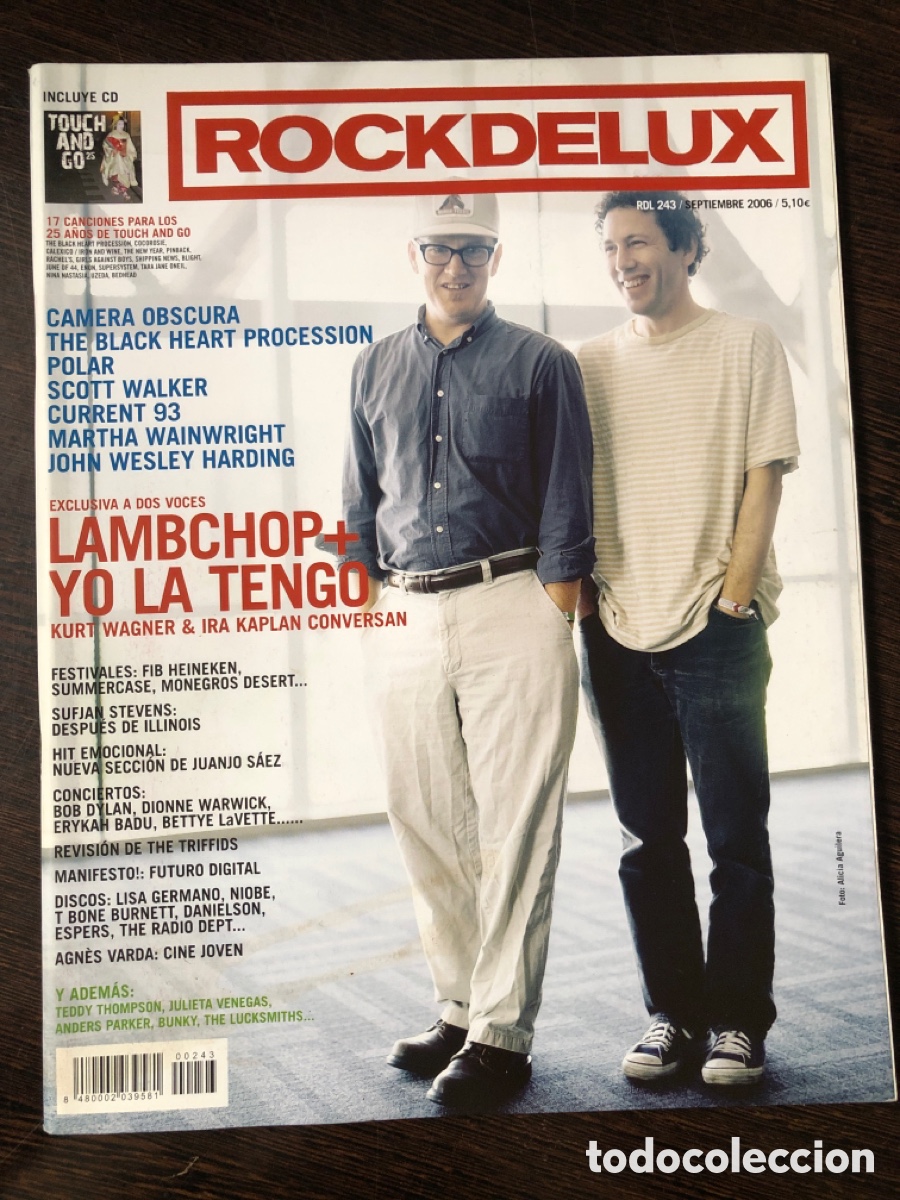 Libros: REVISTA MUSICAL ROCKDELUXE septiembre 2006