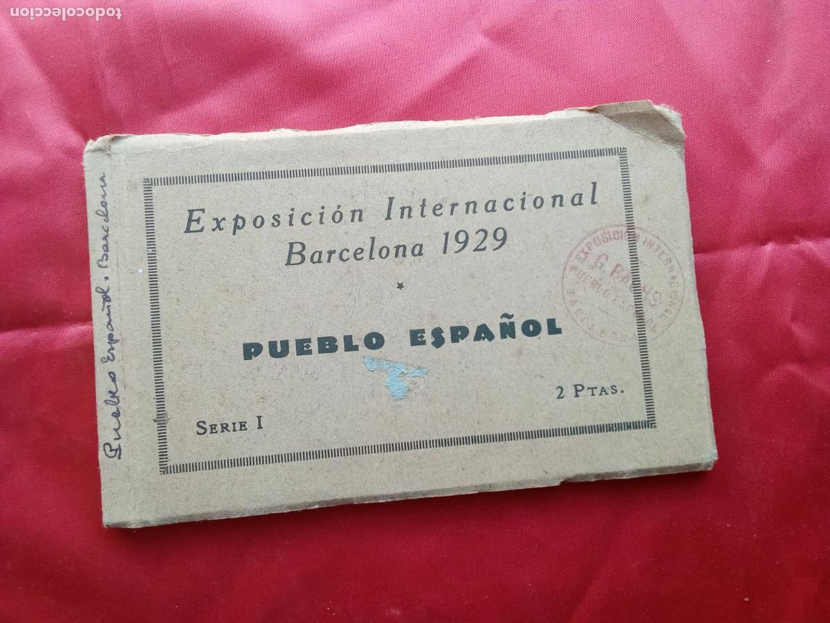 Libros: Exposici&oacute;n internacional Barcelona (12 postales) 1929 N.5021
