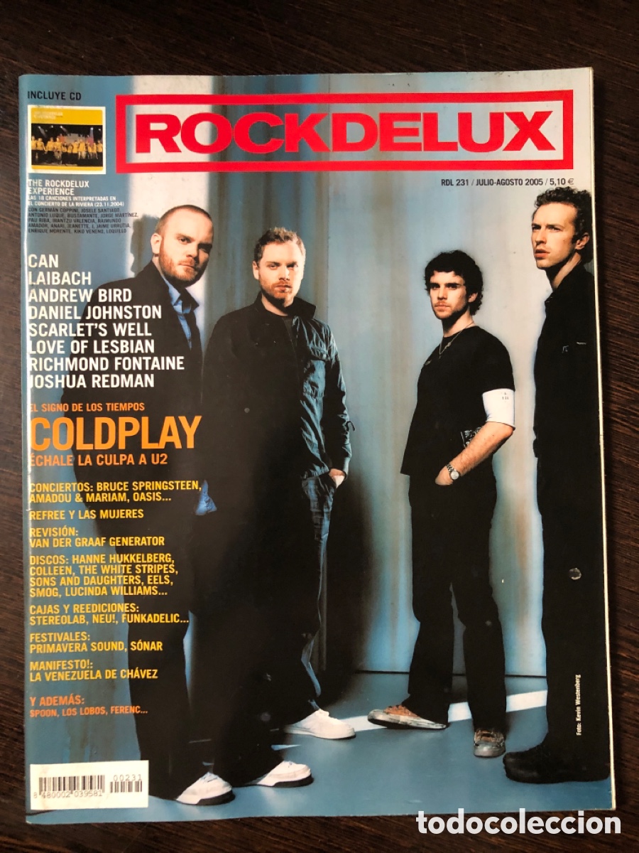 Libros: REVISTA MUSICAL ROCKDELUXE agosto 2005