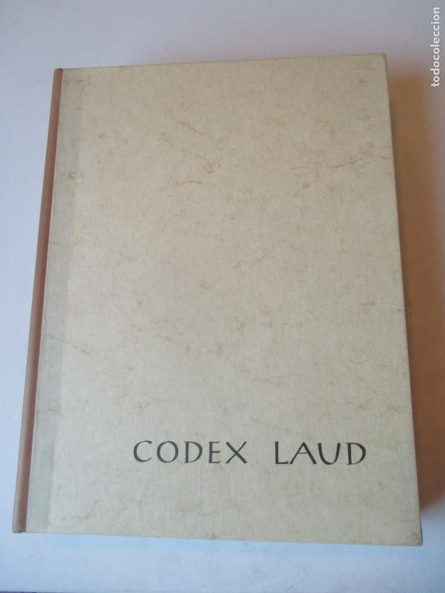 Libros: CODEX LAUD (Facsimil + estudio) W41601