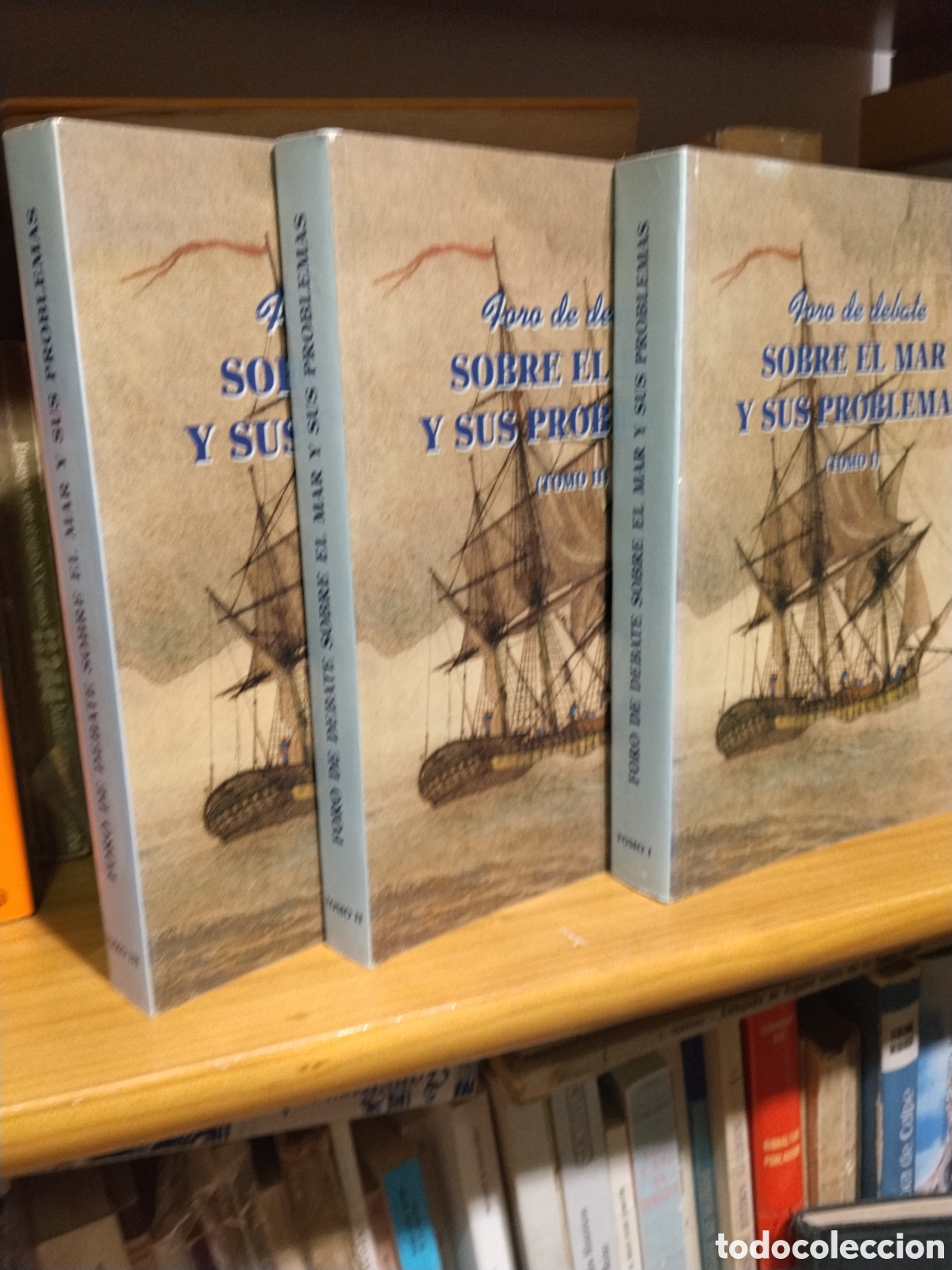 Libros: FORO DE DEBATE SOBRE EL MAR Y SUS PROBLEMAS Tres tomos Fundacion Calouste Gu