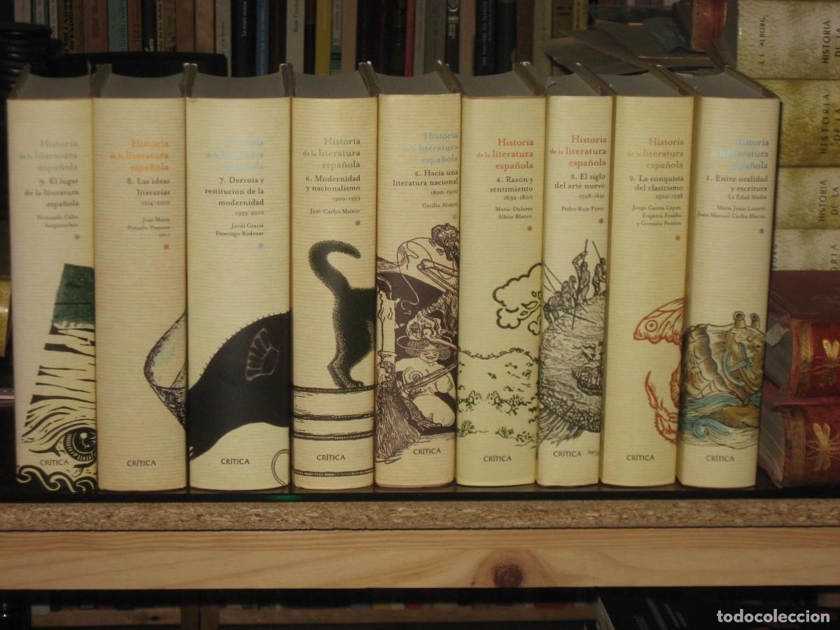 books: HISTORIA LITERATURA ESPA&Ntilde;OLA. 9 VOLS - Jos&eacute; Carlos Mainer