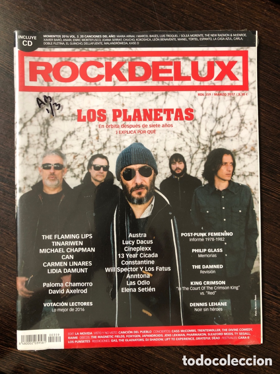 Libros: REVISTA MUSICAL ROCKDELUXE marzo 2017 nueva sin abrir