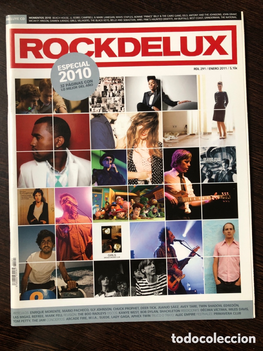 Libros: REVISTA MUSICAL ROCKDELUXE enero 2011 especial 2010