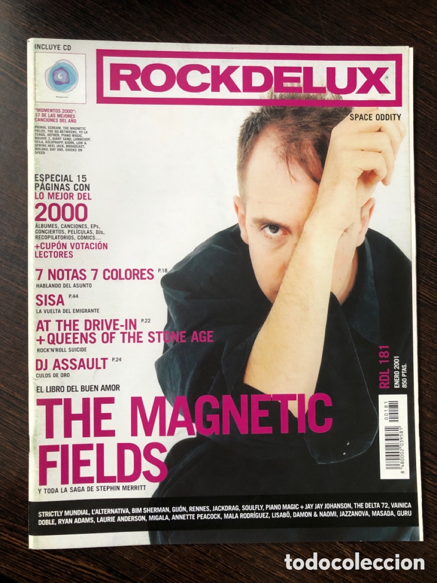 Libros: REVISTA MUSICAL ROCKDELUXE space oddity