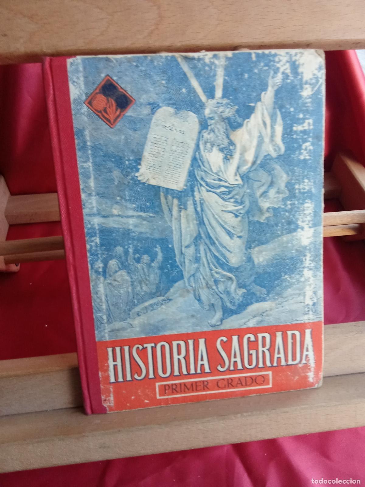 Libros: Historia Sagrada, primer grado L.4898-2558