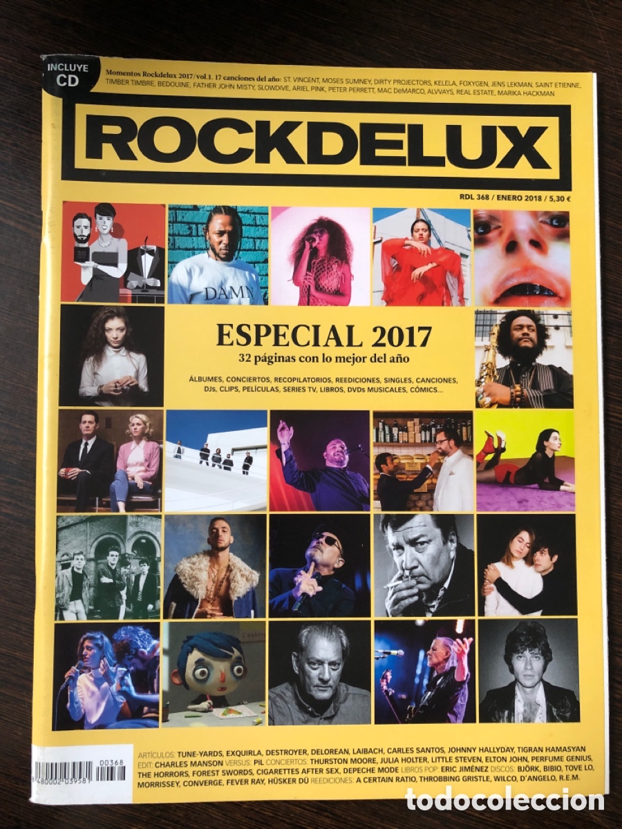 Libros: REVISTA MUSICAL ROCKDELUXE enero 2018 especial 2017