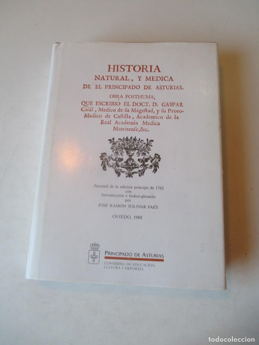 Libri di seconda mano: DR. GASPAR CASAL Historia natural y m&eacute;dica del principado de Asturias ( Facsimil) W41607