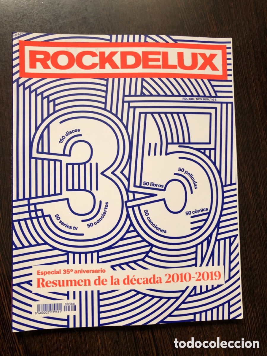 Libros: REVISTA MUSICAL ROCKDELUXE resumen de la decada 2010 2019
