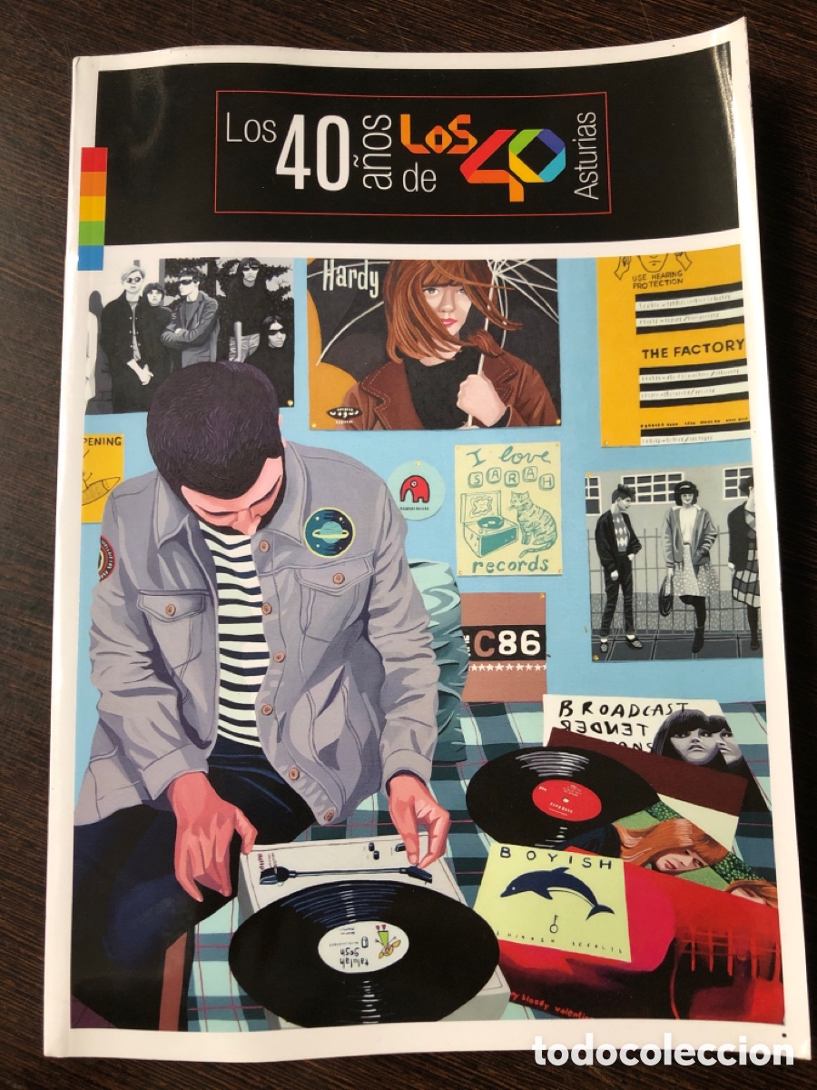 Libros: REVISTA musical los 40 a&ntilde;os de los 40 principales