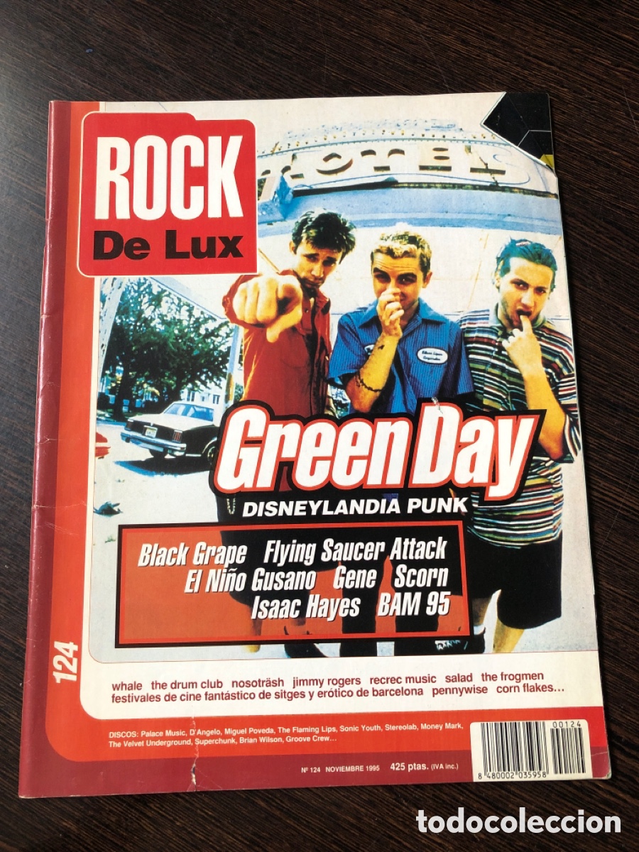 Libros: REVISTA musical rock de lux green day