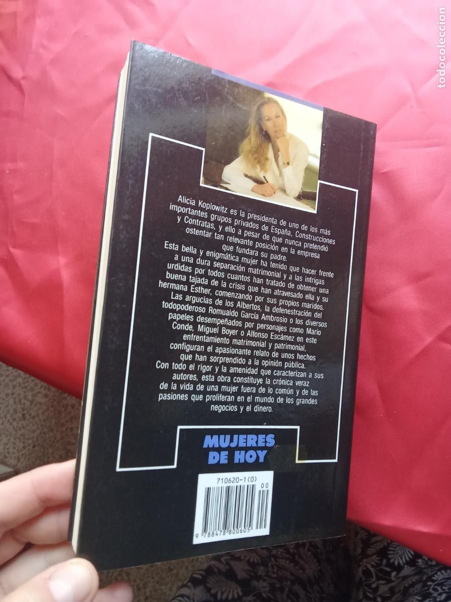 Libros: A solas con el poder. Alicia Koplowitz L.4898-2583 - Foto 3