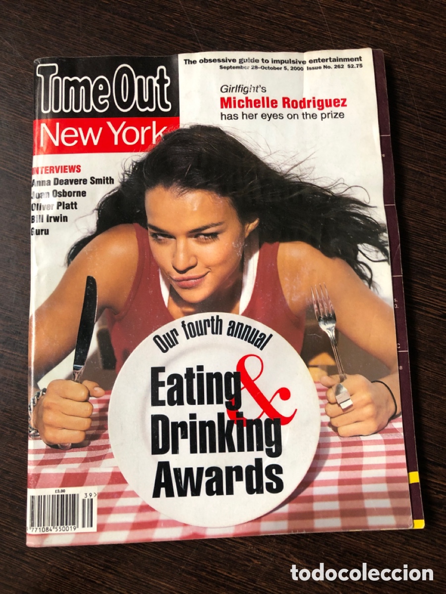 Libros: Revista time out new york eating and drinking awards