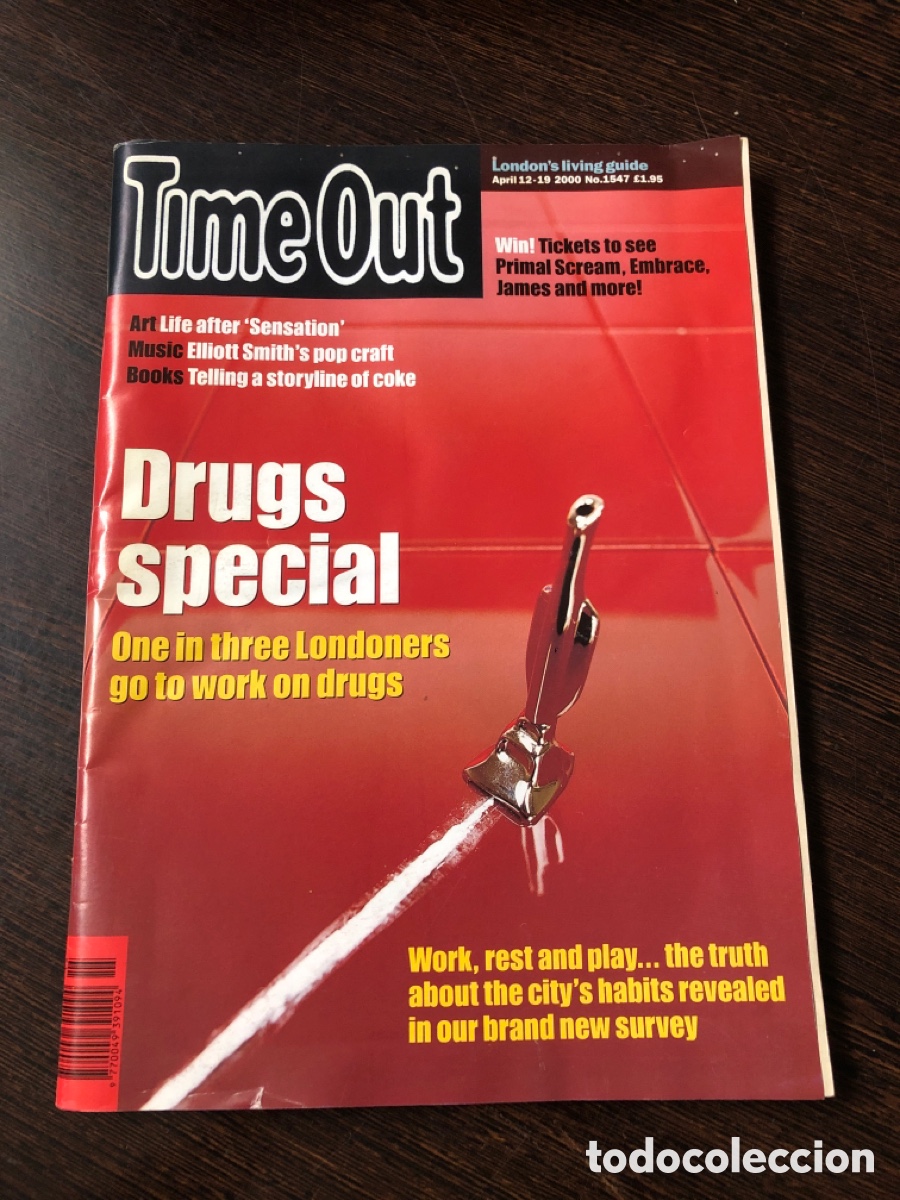 Libros: Revista time out new york drugs special