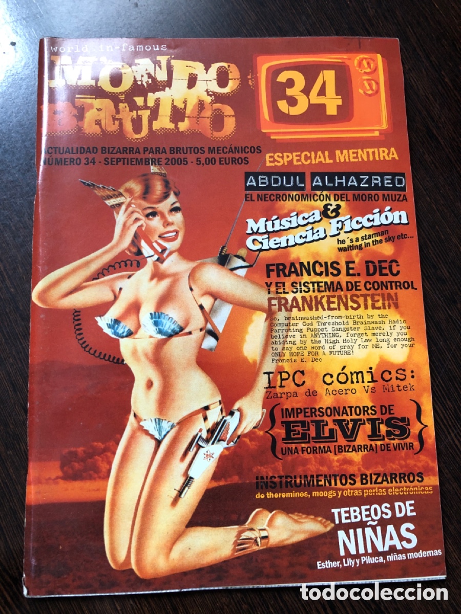 Libros: Revista mondo brutto 34