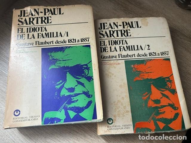 Libros: El idiota de la familia -Jean Paul Sartre-