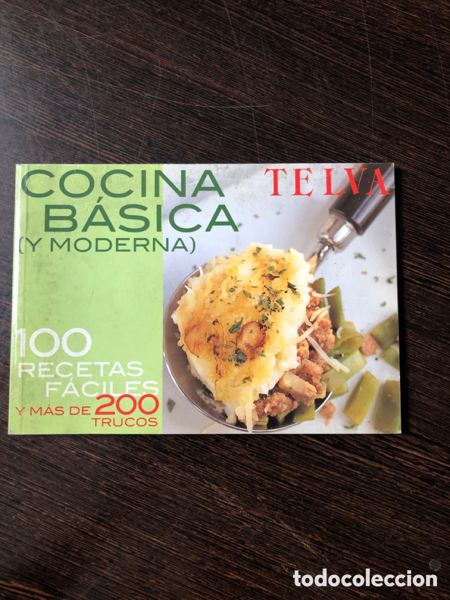 Libros: Recetario cocina basica y moderna