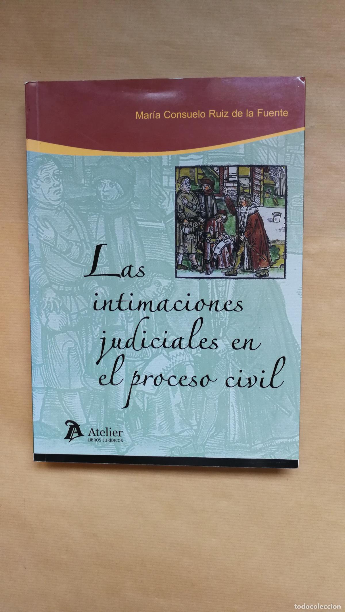 B&uuml;cher: Las intimaciones judiciales en el proceso civil - &rdquo;Ruiz de la Fuente, Mar&iacute;a Consuelo&rdquo;