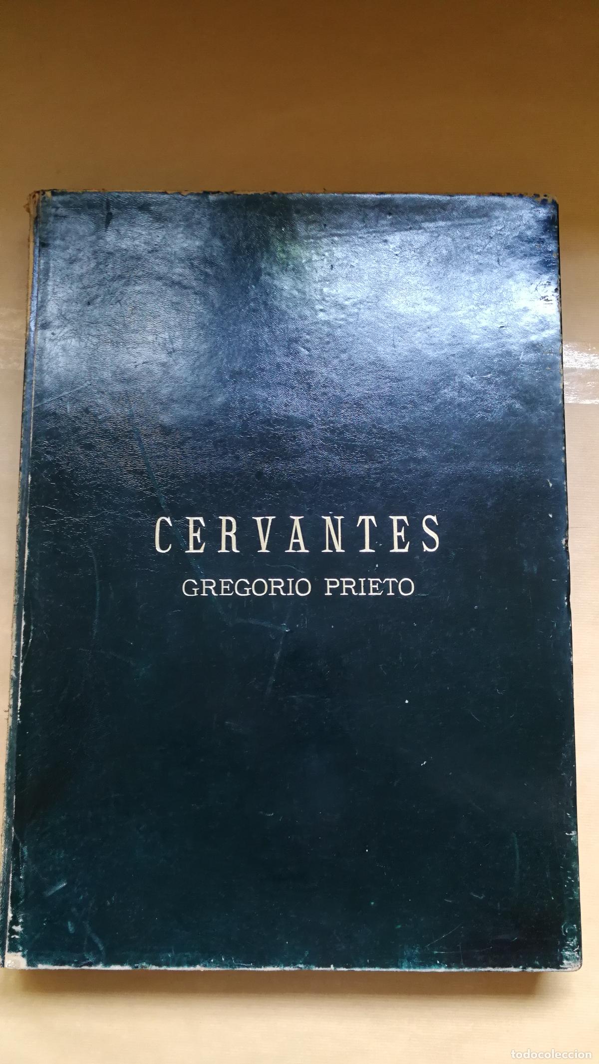 Libros: Cervantes. - Gregorio Prieto.