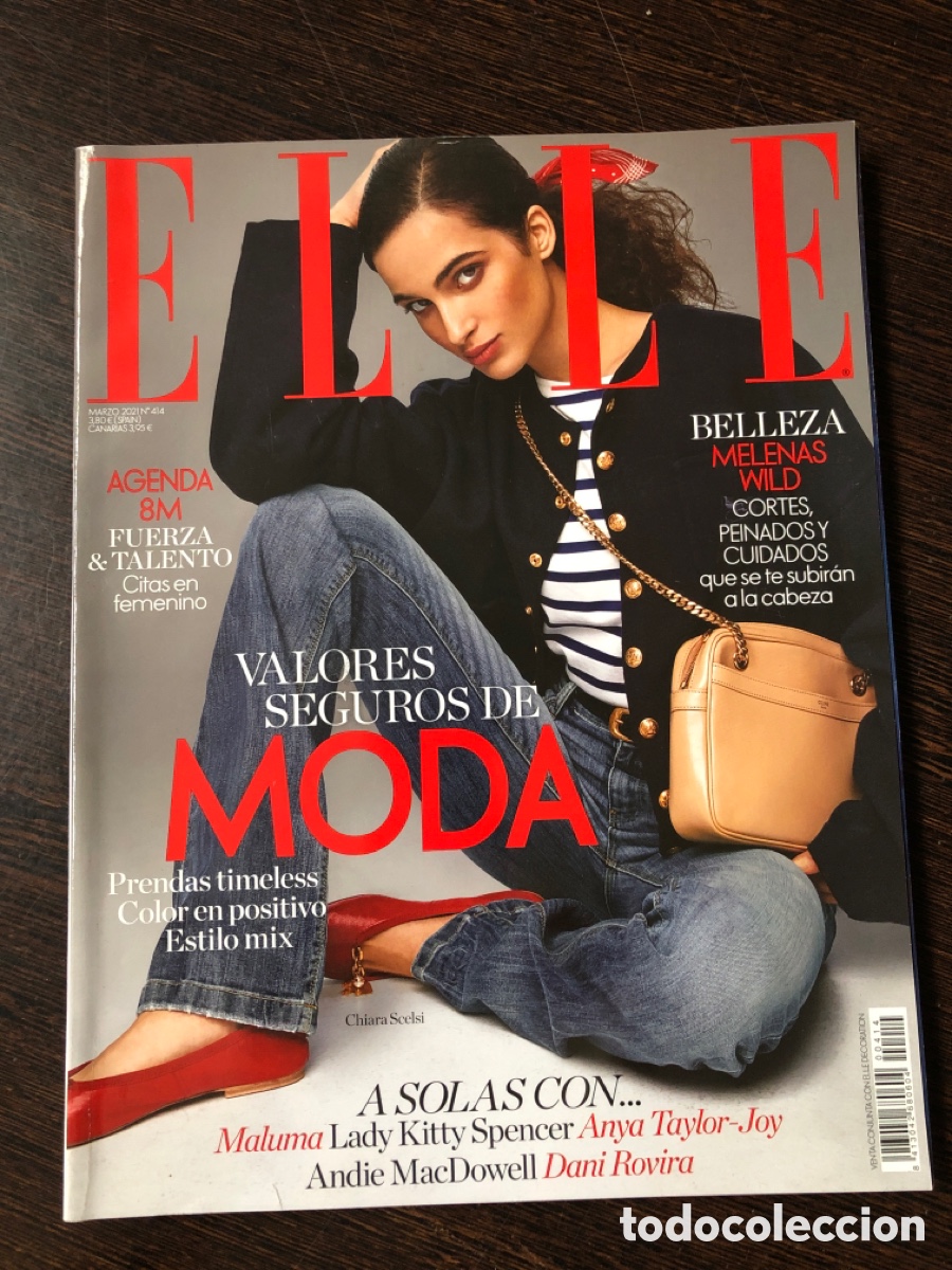 Libros: Revista de moda elle marzo 2021