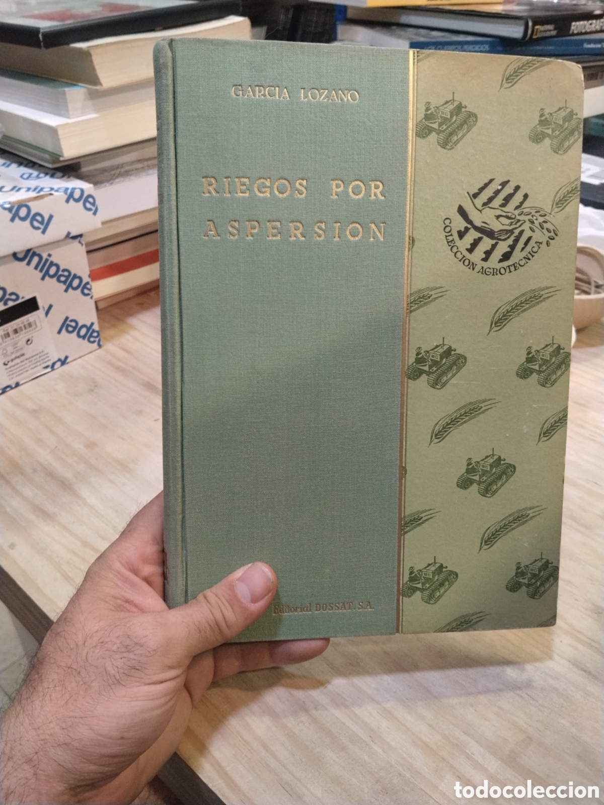 Libros: RIEGOS POR ASPERSION Y SUS DISTINTAS APLICACIONES - GARCIA LOZANO