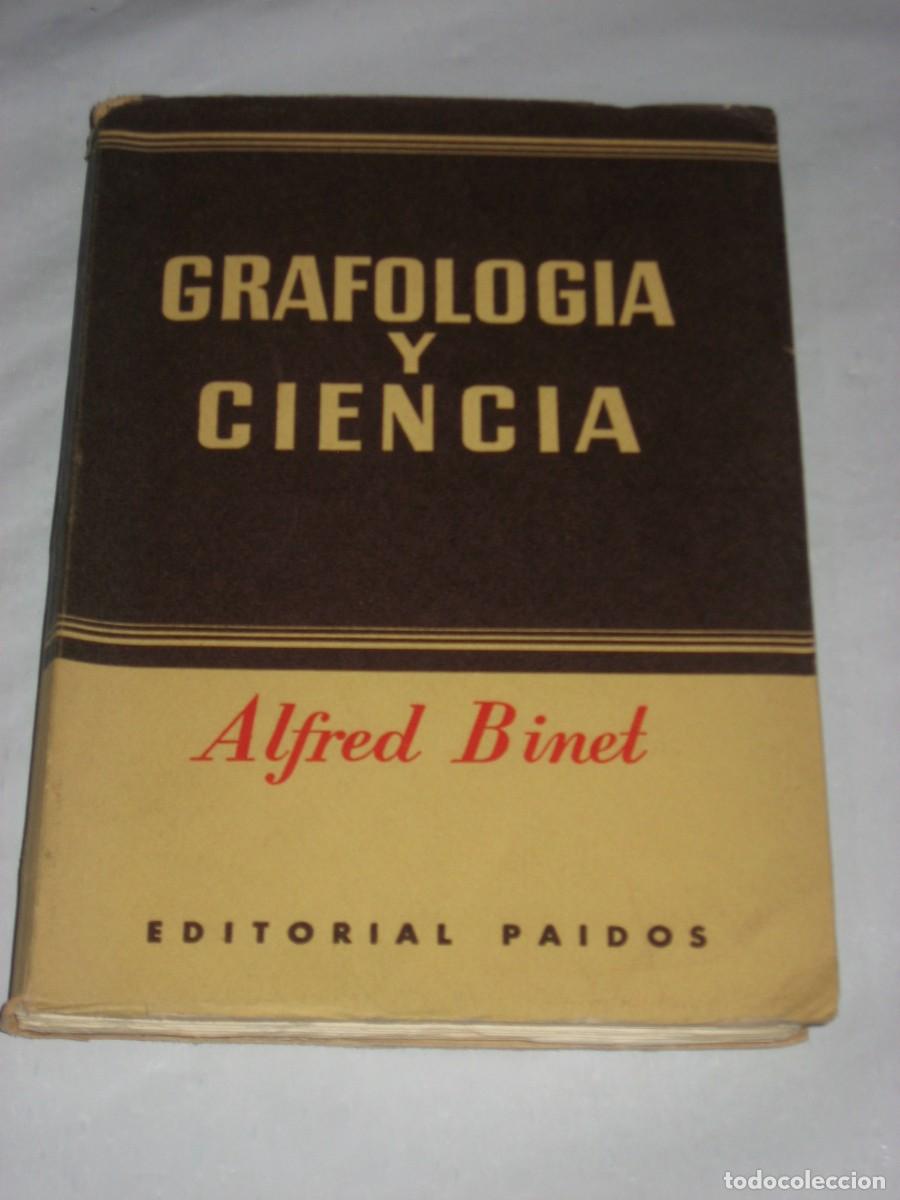 Libros: GRAFOLOG&Iacute;A Y CIENCIA - Alfred Binet - Foto 1