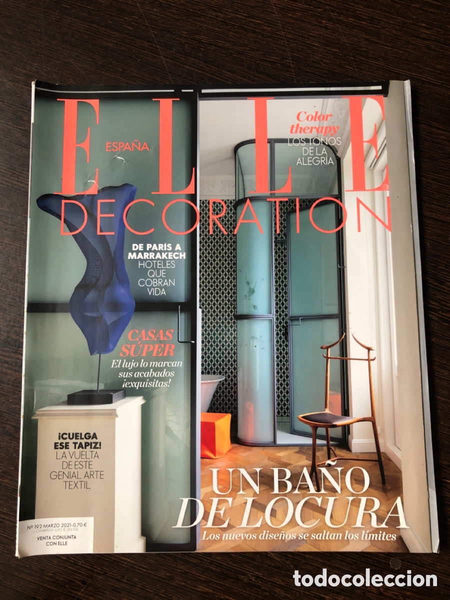 Libros: Revista de moda elle decoracion marzo 2021