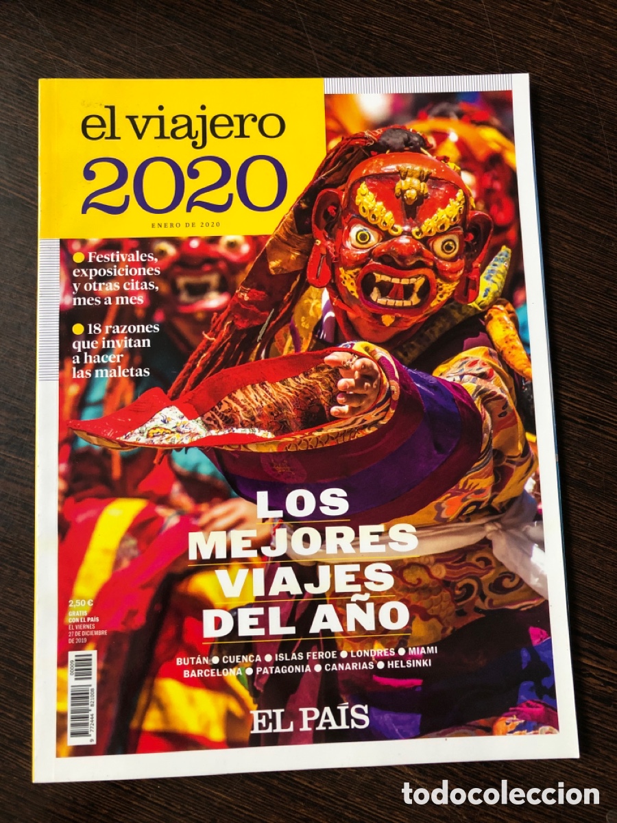 Livros em segunda m&atilde;o: Revista el pais el viajero 2020