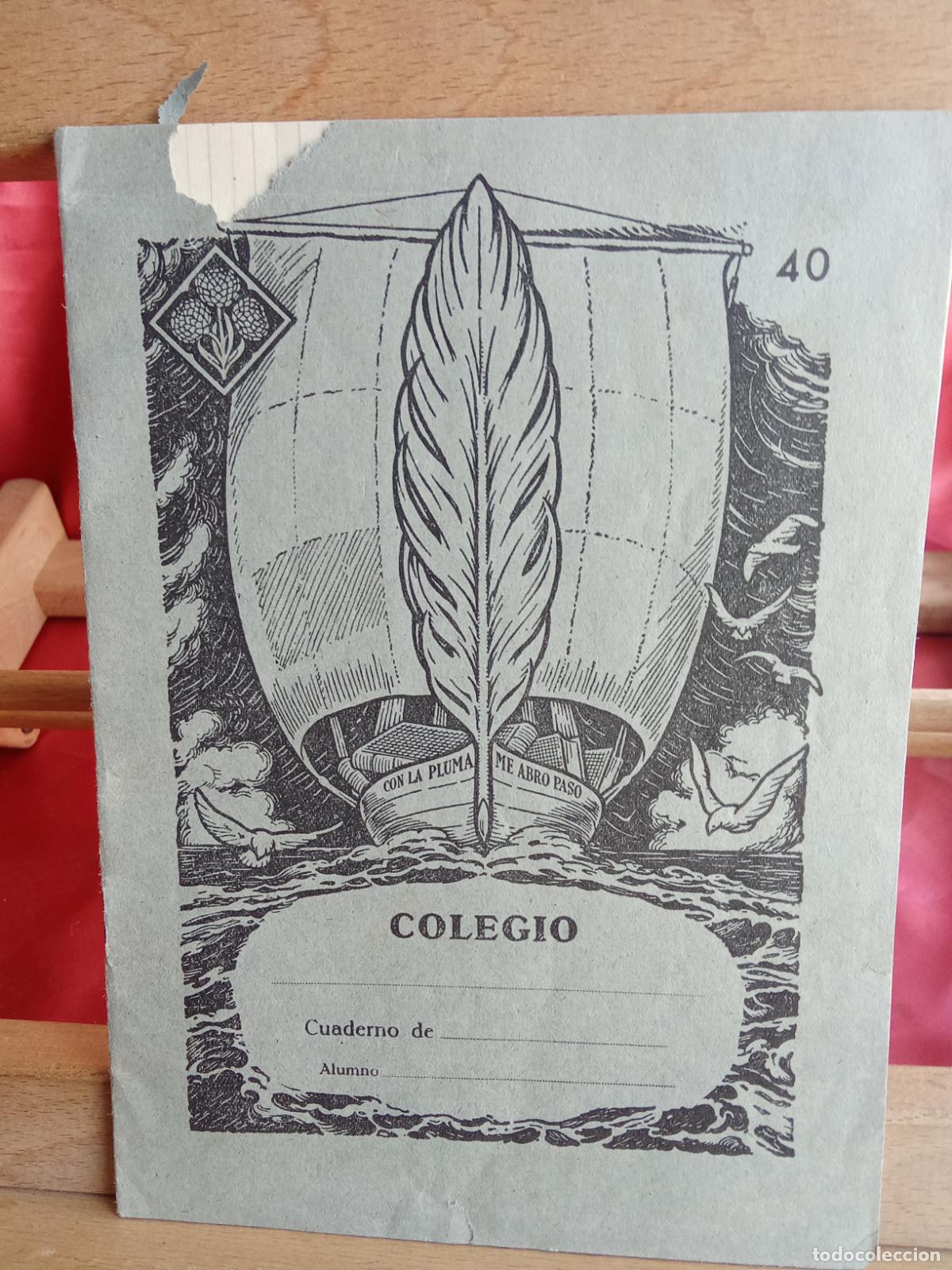 Libros: Libreta de colegio primaria antigua L.4898-2630 (con apuntes)