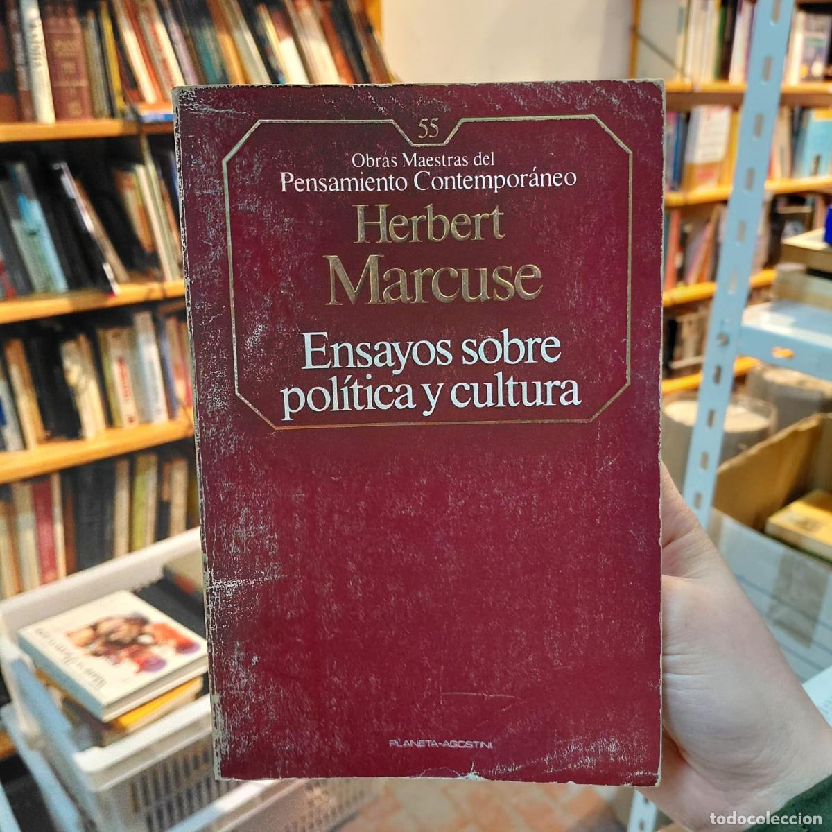 books: Ensayos Sobre Pol&iacute;tica Y Cultura - Marcuse - Herbert Marcuse