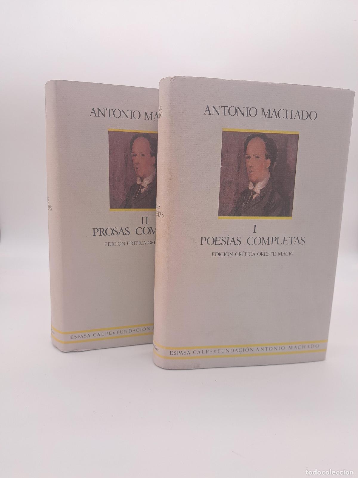 Libros: MACHADO, Antonio. - Prosas completas II.