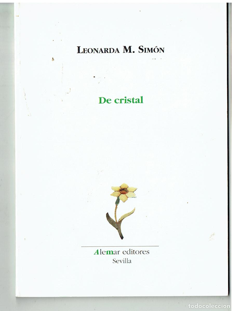Libros: LEONARDA M. SIM&Oacute;N. DE CRISTAL. ALEMAR EDITORES. SEVILLA. 2000.(ST/PR5)