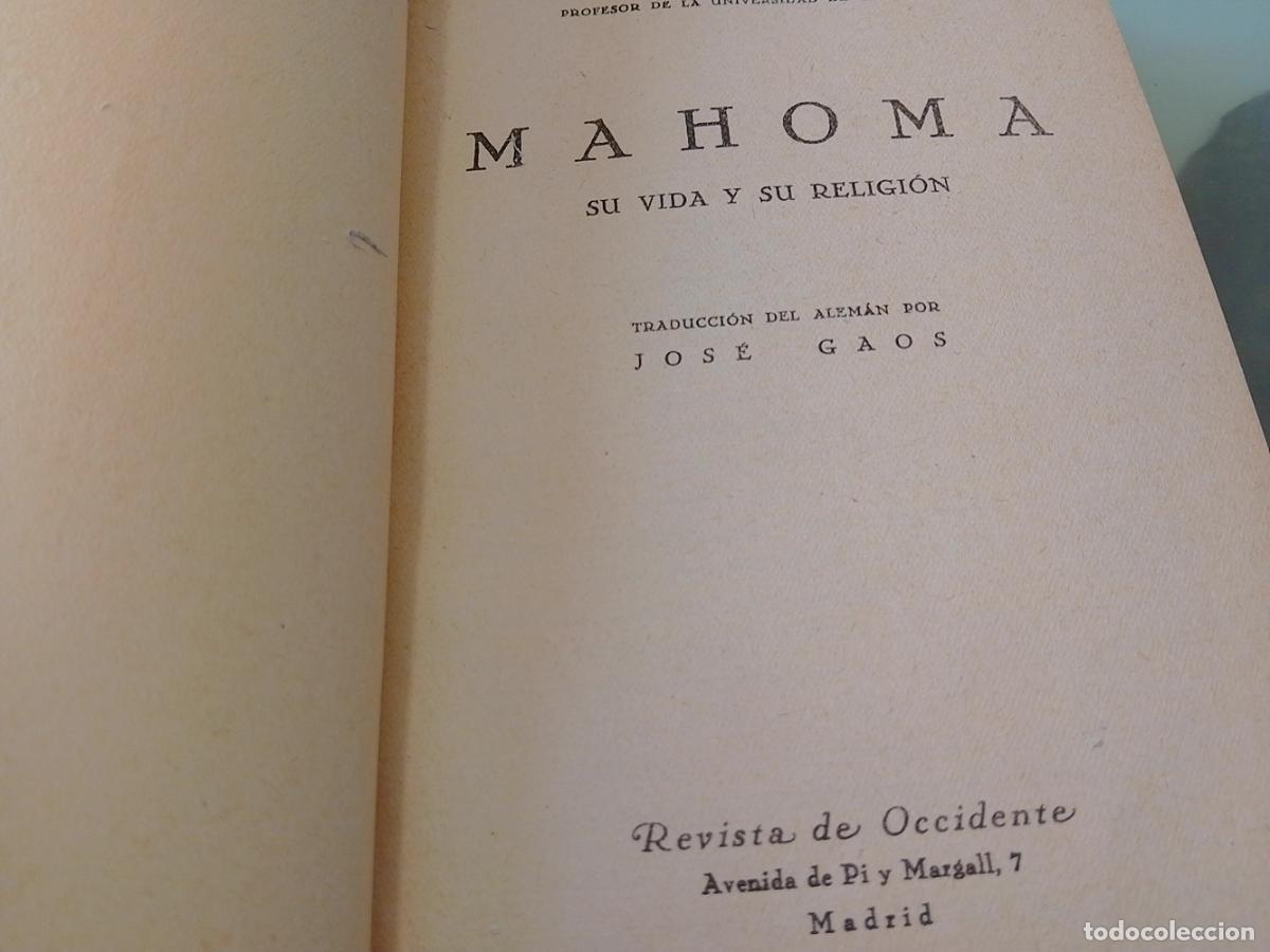 Libros: Mahoma, su vida y su religi&oacute;n - Tor Andrae - Foto 2